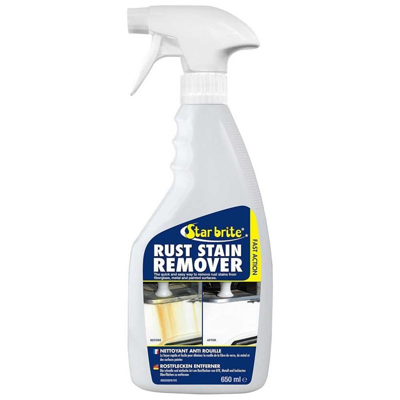 STAR BRITE Détachant Antirouille – Élimine les Taches de Quincaillerie Métallique, Écrous, Boulons et autres Raccords Marins – F