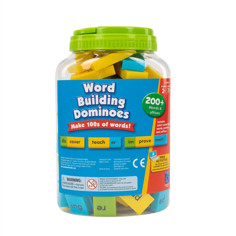 Learning Resources Dominos de construction de mots, petit