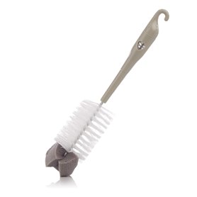 Jané Goupillon brosse avec éponge double usage