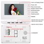 FTSTech 7" Couleur Filaire Vidéo Porte Téléphone RFID Caméra Vidéo Sonnette Système d'Interphone pour Les Appartements à Domicil