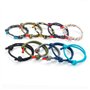 10 pièces bracelets tressés cool kit pour homme femme, cordon de corde marine coloré Bracelet de surf nautique pour hommes garço