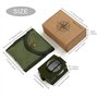 GWHOLE Boussole Multifonctionnelle Professionnelle Orientation Militaire Portable en Métal pour Randonnée Camping Voyage Explora