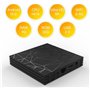 Android TV Box, Android 9.0 TV-Box, 4 GB RAM 32 GB ROM H6 Quad-Core Cortex-A53, unterstützt 3D 6 K Ultra HD H.265 2,4 GHz WiFi E