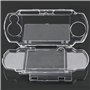 OSTENT Clair Cristal Voyage Porter Difficile Cas Couverture Coquille Protecteur Étuis Compatible pour Sony PSP 2000 3000
