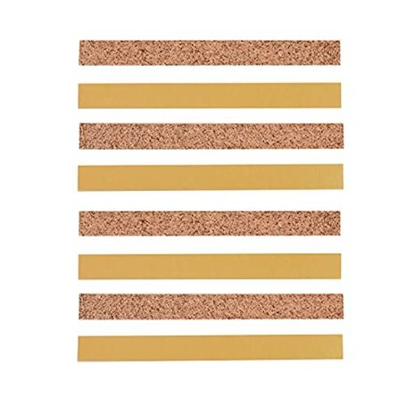 Bandes de liège Auto-adhésives - pour Ajuster la Taille des Chapeaux - 8 pièces