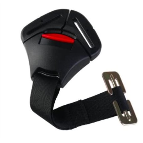 MuStone Boucle de verrouillage fixe pour siège de voiture pour bébé (noir)