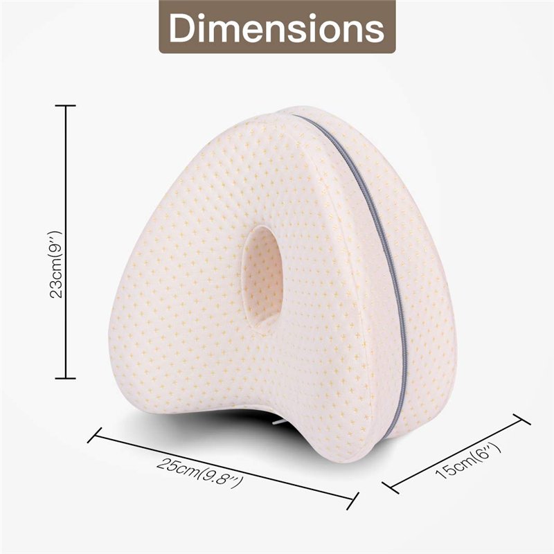 Image secondaire de Dioxide Coussin de Jambe, Ergonomique pour Les Hanches, Le Dos, Les Jambes, Les Genoux, Choix idéal pour Dormir sur Le côté