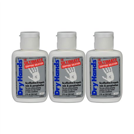 Lot de 3 flacons de solution anti-adhérente pour les mains Dry Hands