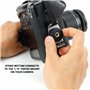 USA Gear Dragonne Grip Poignet Rapide Appareil Photo Reflex et Bridge - Sangle Appareil Photo avec Bracelet en Néoprène Ajustabl