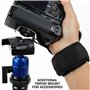 USA Gear Dragonne Grip Poignet Rapide Appareil Photo Reflex et Bridge - Sangle Appareil Photo avec Bracelet en Néoprène Ajustabl