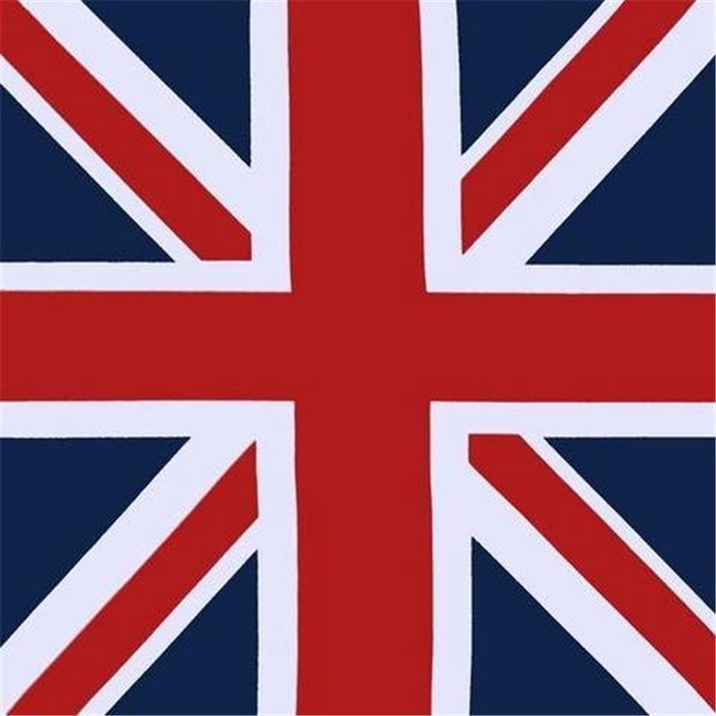 7X Foulard Bandana UK Drapeau Anglais United Kingdom - 52 cm x 52 cm - Moto Biker Vintage Tendance