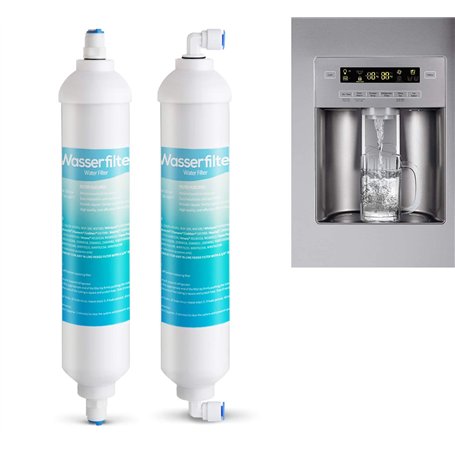 ilauke 2 X Remplacement de Filtre à Eau de Réfrigérateur