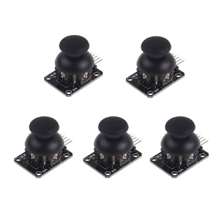 WINGONEER 5PCS PS2 Joystick Game Controller XY Deux Axes Joystick Breakout Module pour Arduino