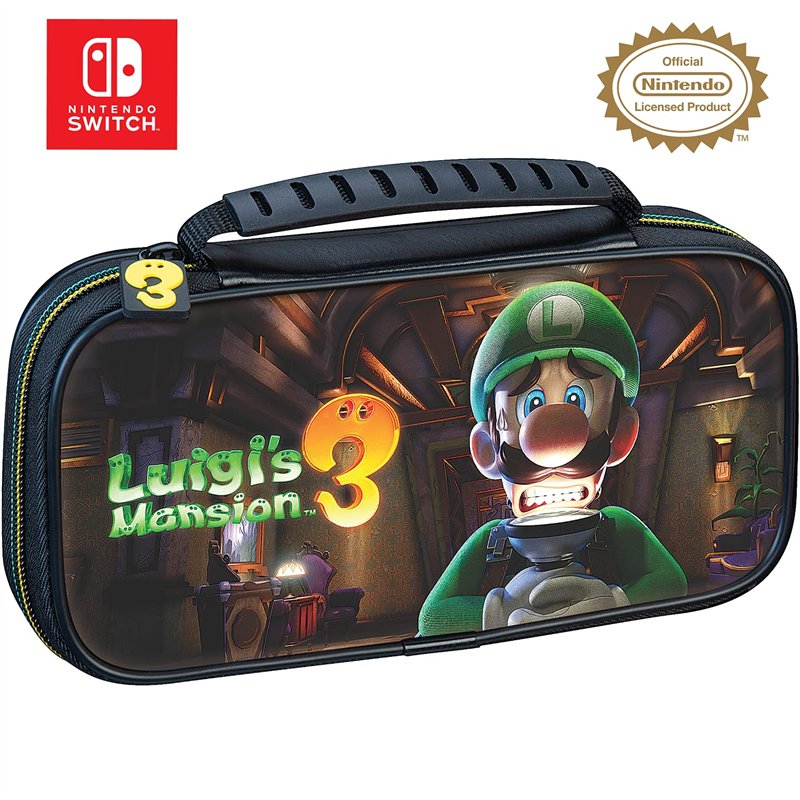 Image secondaire de Game Traveler Bigben Official Nintendo Travel Case Luigi for Nintendo Switch Lite