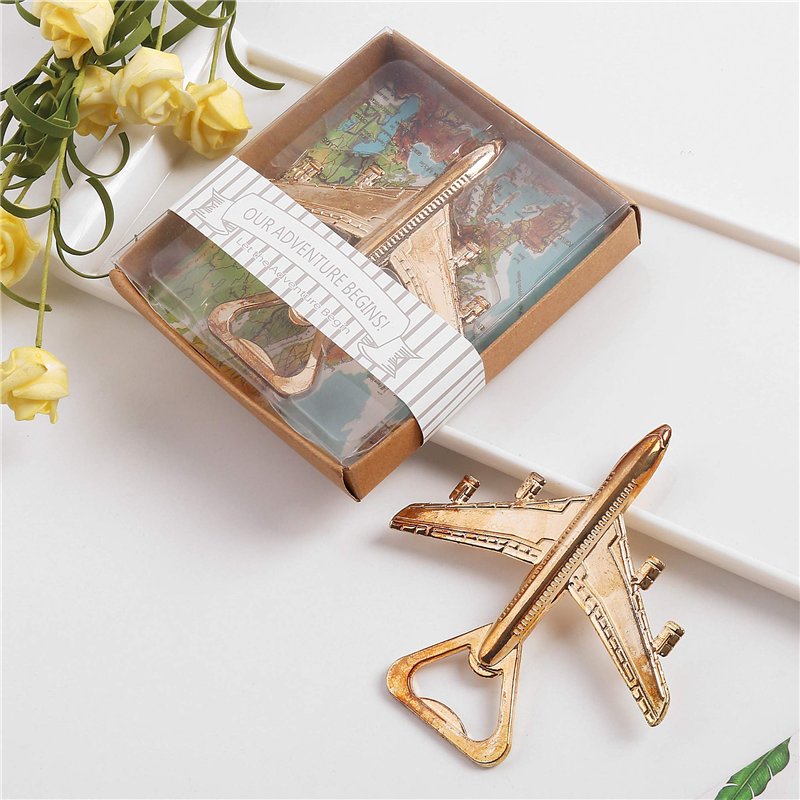 Ouvre-Bouteille d'Avion | Décoration d'Avion | Cadeau d'Anniversaire Pour Vétéran, Pilotes, Amateurs De Voyage Ou Amateurs d'Avi