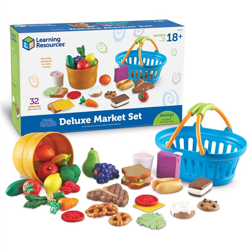 Learning Resources Kit du marché de Luxe New Sprouts