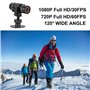 Mini Caméra Sport Vélo 1080p Full Hd Caméra De Casque Étanche Embarquées Action Avec Enregistrement En Boucle Caméscope Vidéo Po