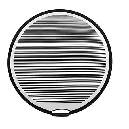 Panneau réflecteur de bosses de 80cm Panneau lumineux pliable à rayures Réflecteur flexible à LED Outil de débosselage pour répa