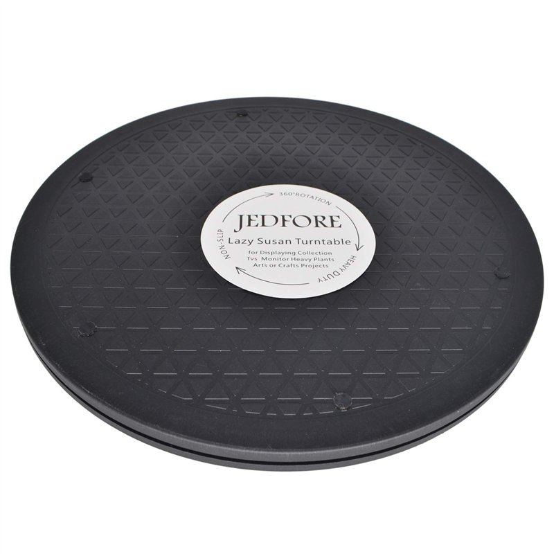 Plateau tournant à 360 degrés avec roulements à billes en acier, robuste et multifonction, pour grand téléviseur, écran d’ordinateur