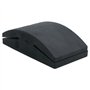 Bloc à poncer en caoutchouc solide frottement sec et humide et flatteurs 125mm x 65mm TE560