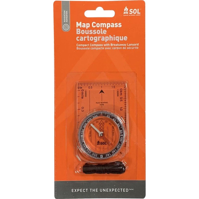 Image secondaire de Map Compass/Boussole CARTO, 1 Couleur