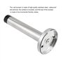 JaneYi (2 Pièces) Butées de Porte Arrêt de Porte en Inox Ø49x120mm Lourd Devoir Mur Butoir de Porte avec Amortisseur de Bruit Ca