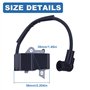 Bobine d'allumage pour STIHL FS80 HL75 HT75 FS85 HT70 FS75 FR85 KM85 et la série, AUMEL bobine allumage avec bougie pièce détach