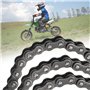 XAVSWRDE Chaîne de pignon 25H 158 maillons pour mini moto 47 cc 49 cc 2 temps Mini Moto Dirt ATV Quad 4 roues