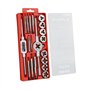Gunpla Coffret Tarauds et Filières Métrique 20 Pièces M3-M12 en Acier Kit Tarauds à Goujure Filières de Filetage Extracteurs de