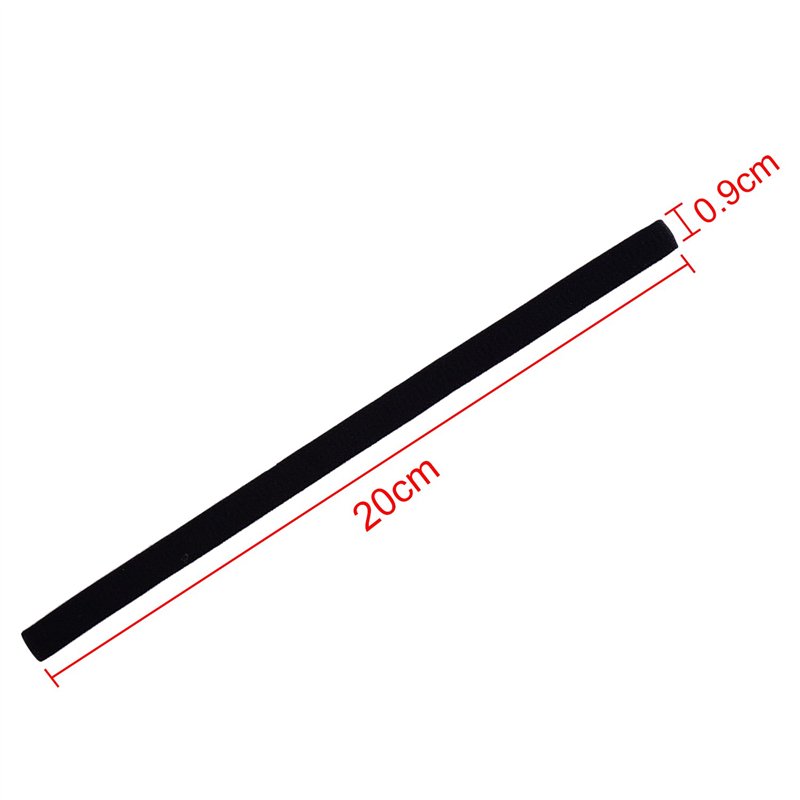 Image secondaire de Shappy 8 Pièces Bandeaux de Sport Mince Élastique Bandes de Tête Antidérapantes Hairband pour Jogging Football Faire Yoga et Aut