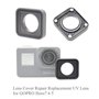 NMD&LR Couvercle D'objectif De Remplacement D'appareil Photo pour Gopro Hero 5 6 7, Pièces De Réparation D'objectif Anti-Rayures