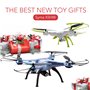 Syma X5hw 2.4g 4ch Rc Quadrocopter Drone (0.3mp Camera HD, sans Fil FPV Echtzeitübertragung, High-Hold, 360° 3D Flips Eversion,
