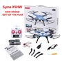 Syma X5hw 2.4g 4ch Rc Quadrocopter Drone (0.3mp Camera HD, sans Fil FPV Echtzeitübertragung, High-Hold, 360° 3D Flips Eversion,