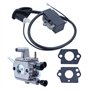 Adefol Carburateur et Bobine d'allumage pour Stihl FS120 FS200 FS250 FS300 FS350 Debroussailleuse, Carburateur + Module de Bobin
