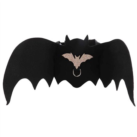 Chien Costume Ailes De Chauve-Souris Costume De Vampire Ailes Batman Cosplay Harnais Gilet De Marche Poitrine Harnais Déguisemen