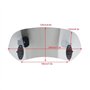 Clip Réglable Pare-brise-vent Accessoires de Pare-brise for Moto Tawny