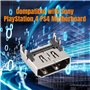 Lot de 5 Ports HDMI pour PS4, connecteur d'interface de Prise de Port HDMI Pièce de Rechange pour Console 4 PS4