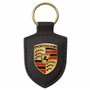 Porte-clés armoiries Porsche (original) en noir