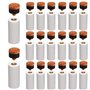 Amacoam Embout Queue Billard 20 Pièces 12 mm Rigide de Billard Cue Conseils Laiton à Visser à Pointes de Rechange avec Billard B