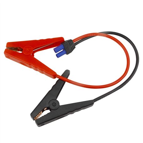 WMYCONGCONG Câble de démarrage avec Pinces à Batterie 10AWG Câble de rallonge Entre Pinces Crocodiles et connecteur EC5 pour Bat