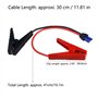 WMYCONGCONG Câble de démarrage avec Pinces à Batterie 10AWG Câble de rallonge Entre Pinces Crocodiles et connecteur EC5 pour Bat