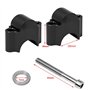 ANCLLO Kit de barres de guidon CNC 28 mm pour moto tout-terrain