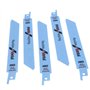 ENET Lames de Scie 150mm Sabre Alternatif a vu Lames de Coupe métal pour Bosch S922BF, 10pcs
