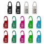 Dadabig 14PCS Cadenas Code de 3 Chiffres