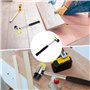Dadabig 1pcs Maillet en Caoutchouc Maillet Double Face Marteau en Caouthouc avec 6pcs Face Remplaçable Poignée en Caoutchouc Ant