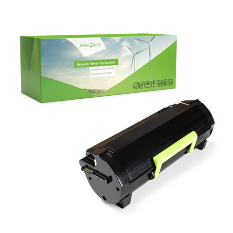 Green2Print Toner Noir 5000 Pages remplace Lexmark 50F0HA0
