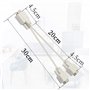 PNGKNYOCN Câble répartiteur DB9 en Y DB9 9 broches 1 ale femelle vers 2 mâles RS232 pour connecter divers appareils d'interface 