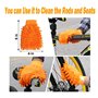 QeeHeng Outil de Brosse de Nettoyage de Vélo, Kit d'outils de Nettoyage de Vélo, Kit Nettoyage Vtt Adapté à Différents Types de 