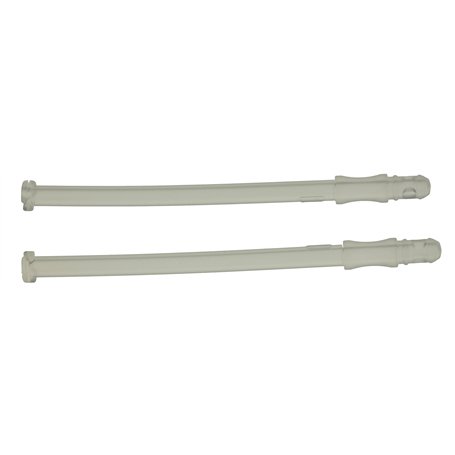 DeLonghi 5313232961 Lot de 2 tuyaux d'aspiration du lait pour machines à café automatiques