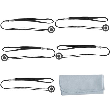 Chromlives Bouchon d'objectif Gardien de Lentilles Eviter la Perte du Cache Objectif pour Appareils Photo Reflex Numériques Cano